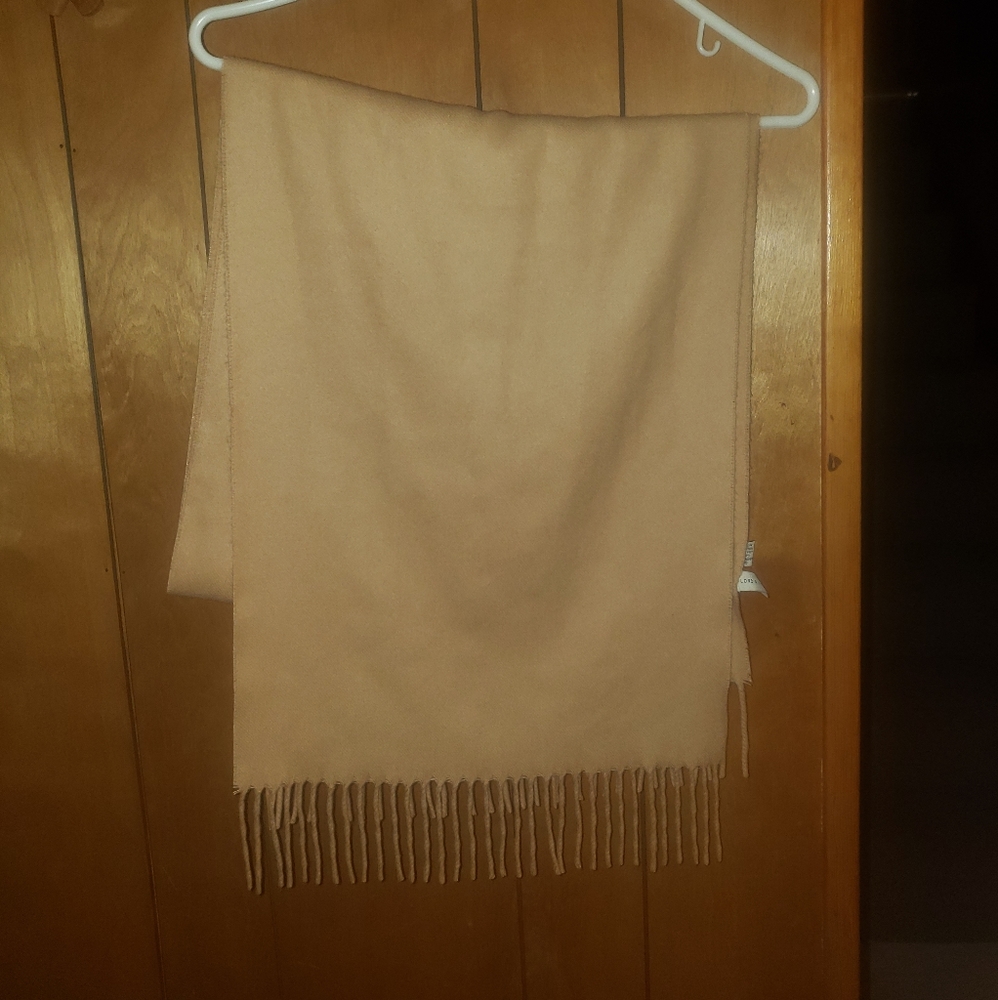 Lord & Taylor Women's 100% Acrylic 66349 Scarf - Beige/Tan